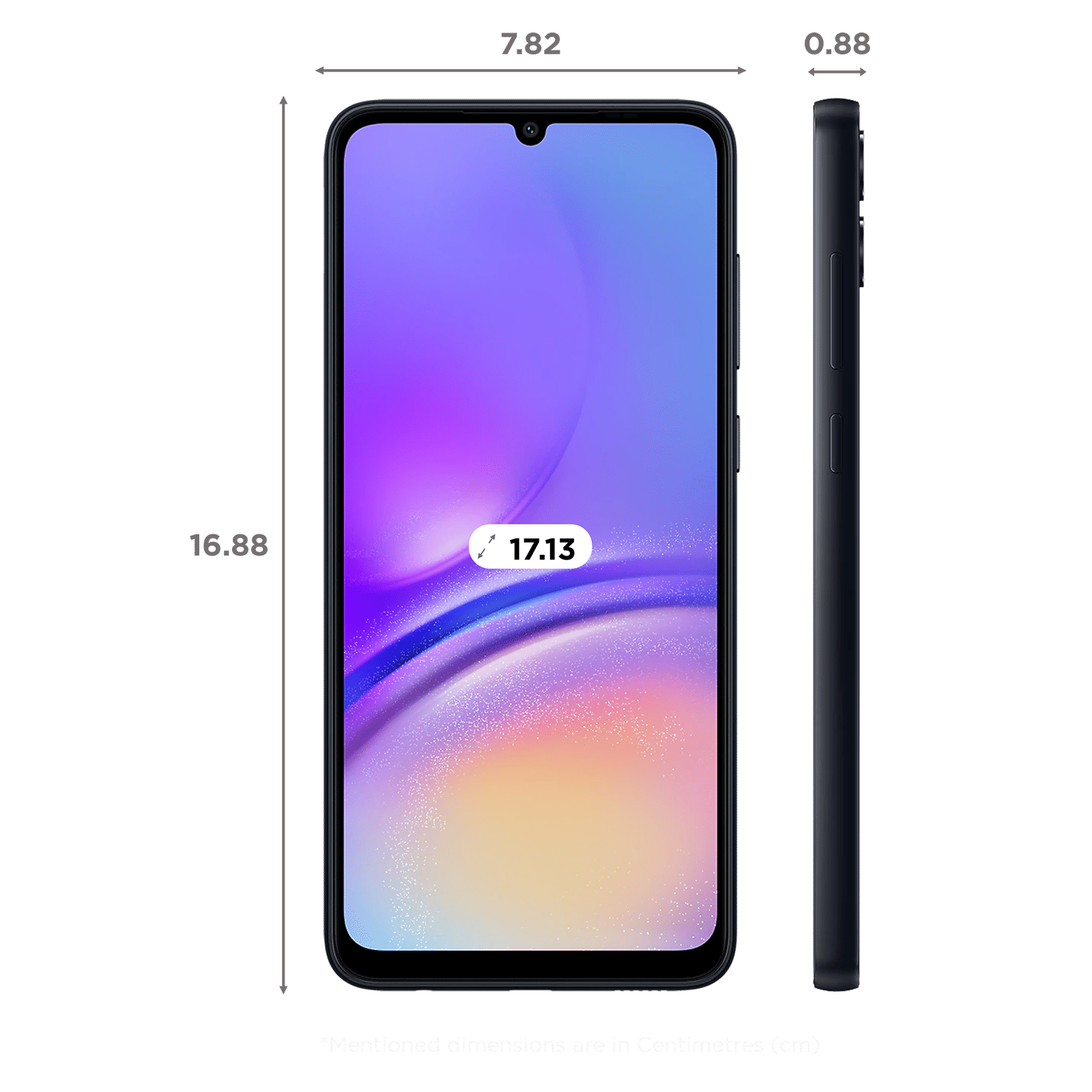 Buy SAMSUNG Galaxy A05 (4GB RAM, 64GB, Black) Online - Croma